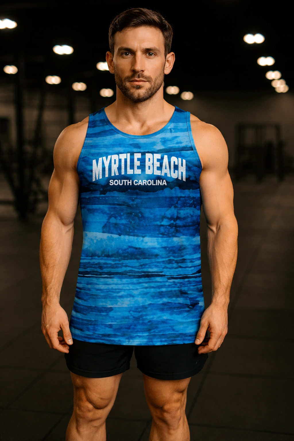 Banana Boat Men's UPF 50+ Printed Performance Tank Top