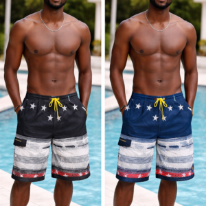 Banana Boat UPF 50+ Four Way Stretch Performance Quick Dry Swim Trunks