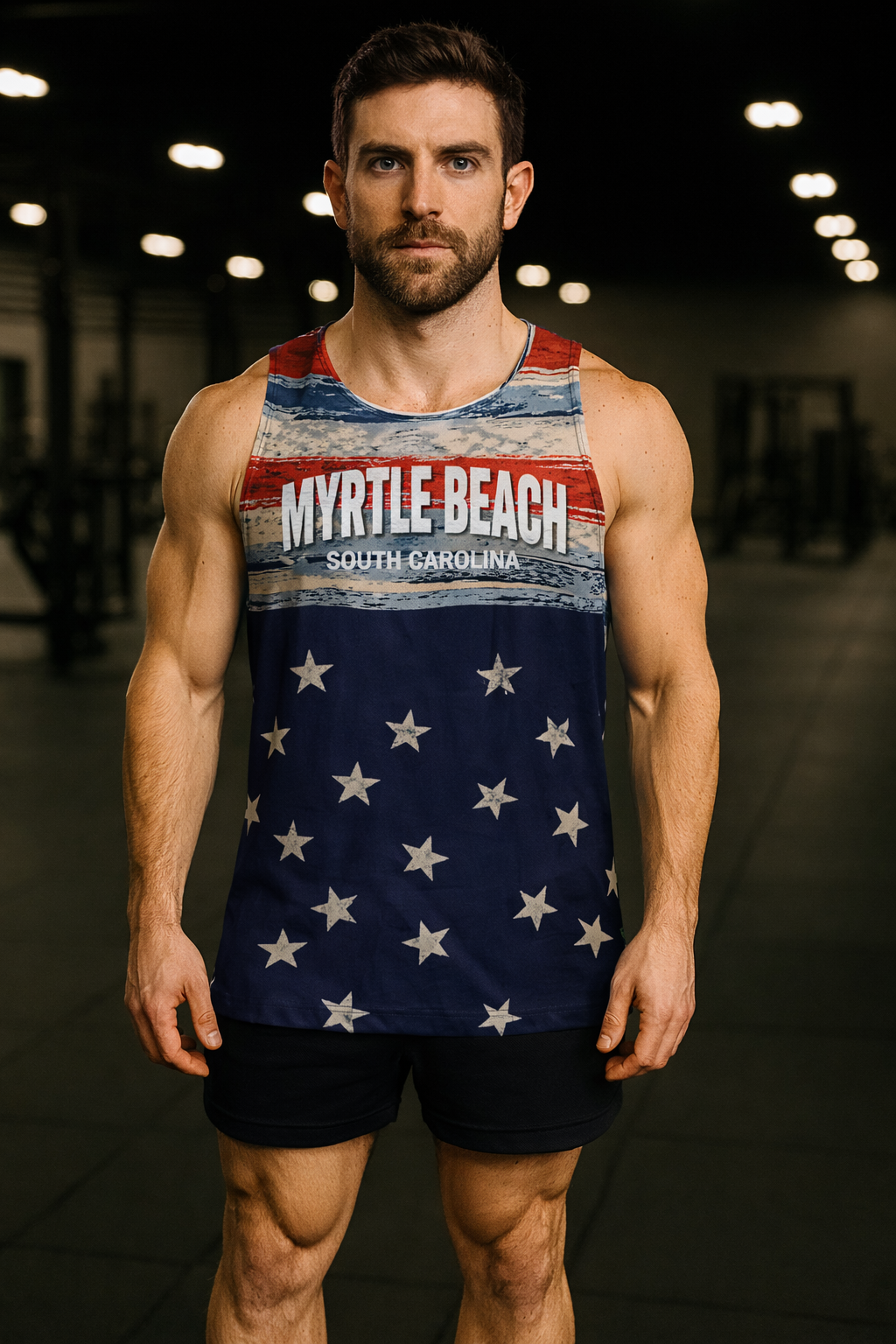 Banana Boat Men's UPF 50+ Printed Performance Tank Top - Image 4
