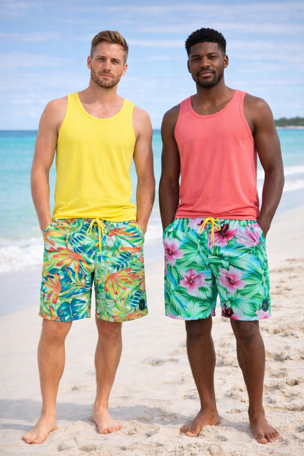 Banana Boat UPF 50+ Swim Trunks With Compression Liner - Image 11