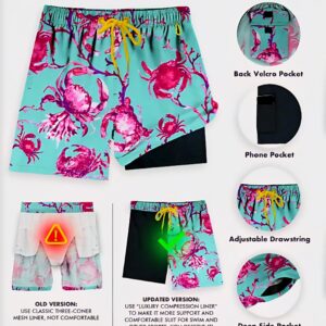 Banana Boat UPF 50+Kids Shorts With Compression Liner