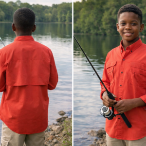 Banana Boat Kids UPF 50+ Long Sleeve Outdoor Fishing Shirt