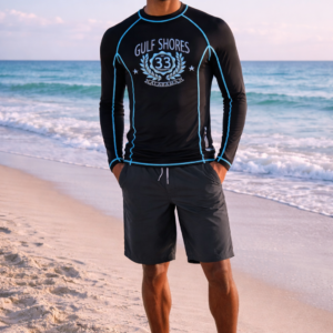 Banana Boat Men's UPF 50+ Long Sleeve Rash Guard