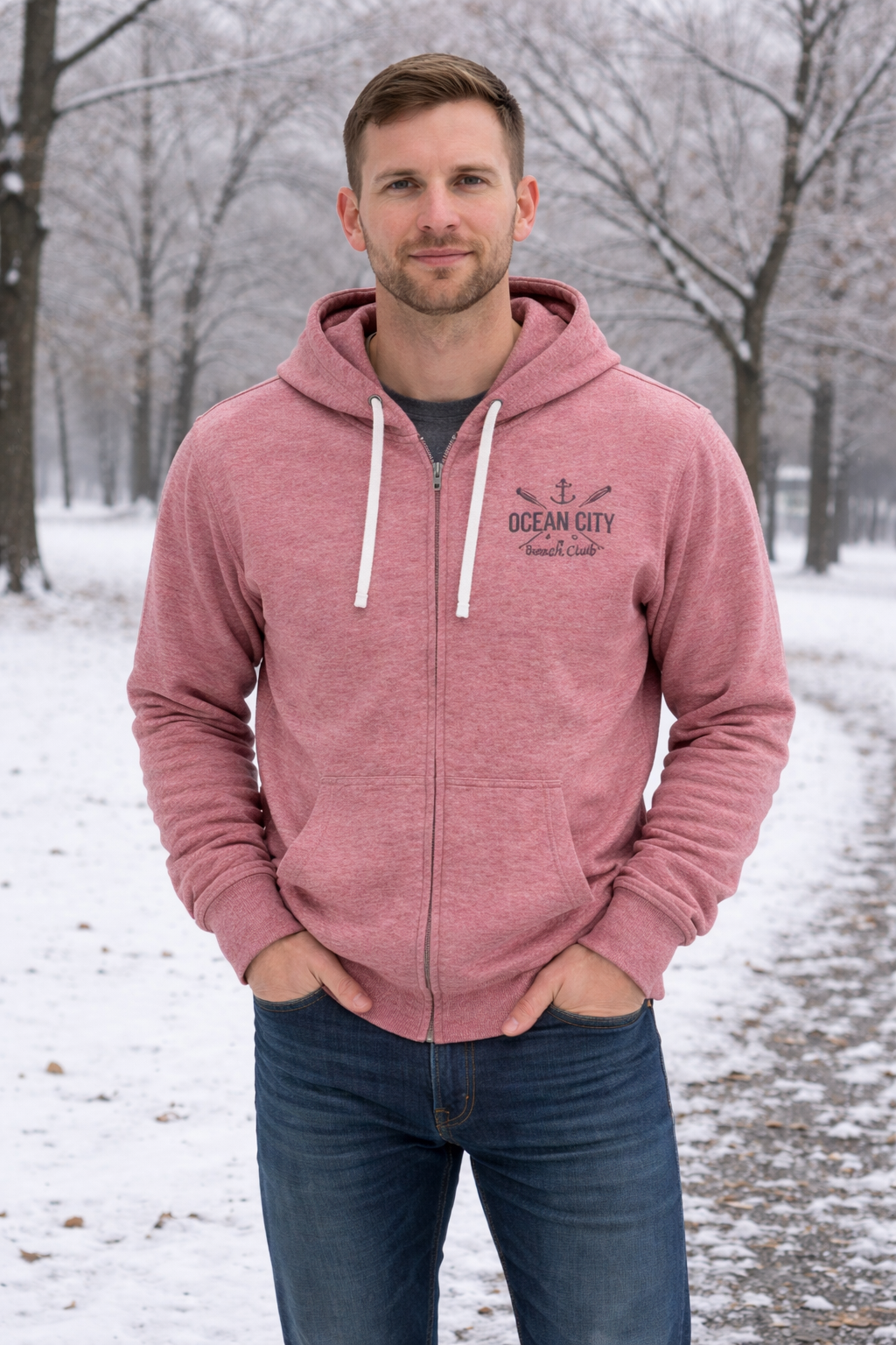 Full Zip Nantucket Hooded Sweatshirt - Image 6