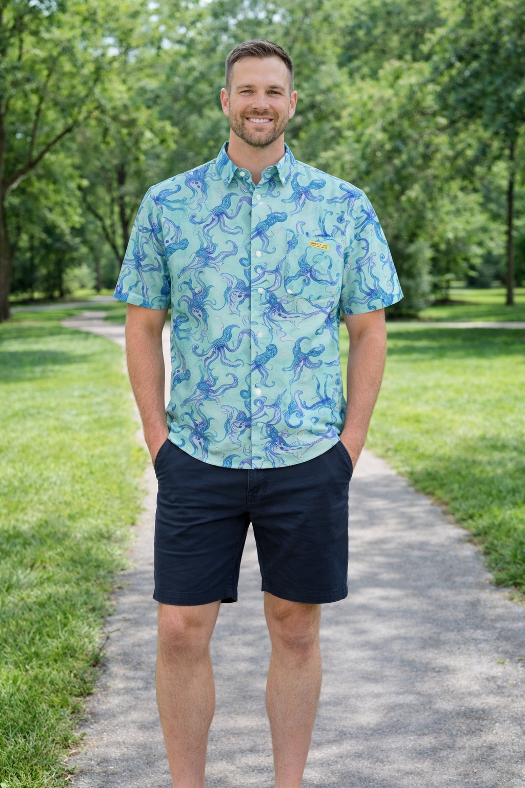 Banana Boat UPF 50+ Hawaiian Shirt - Image 2