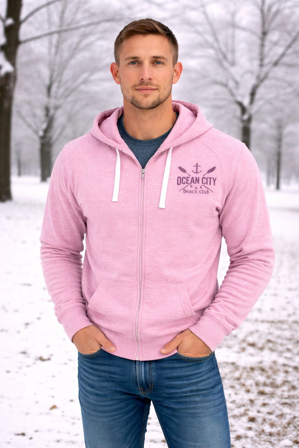 Full Zip Nantucket Hooded Sweatshirt - Image 10