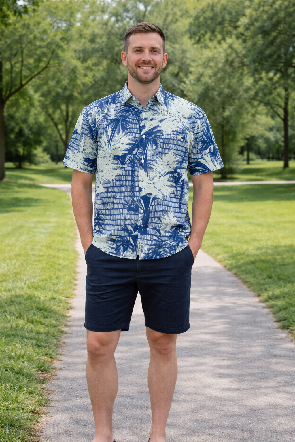 Banana Boat UPF 50+ Hawaiian Shirt - Image 4