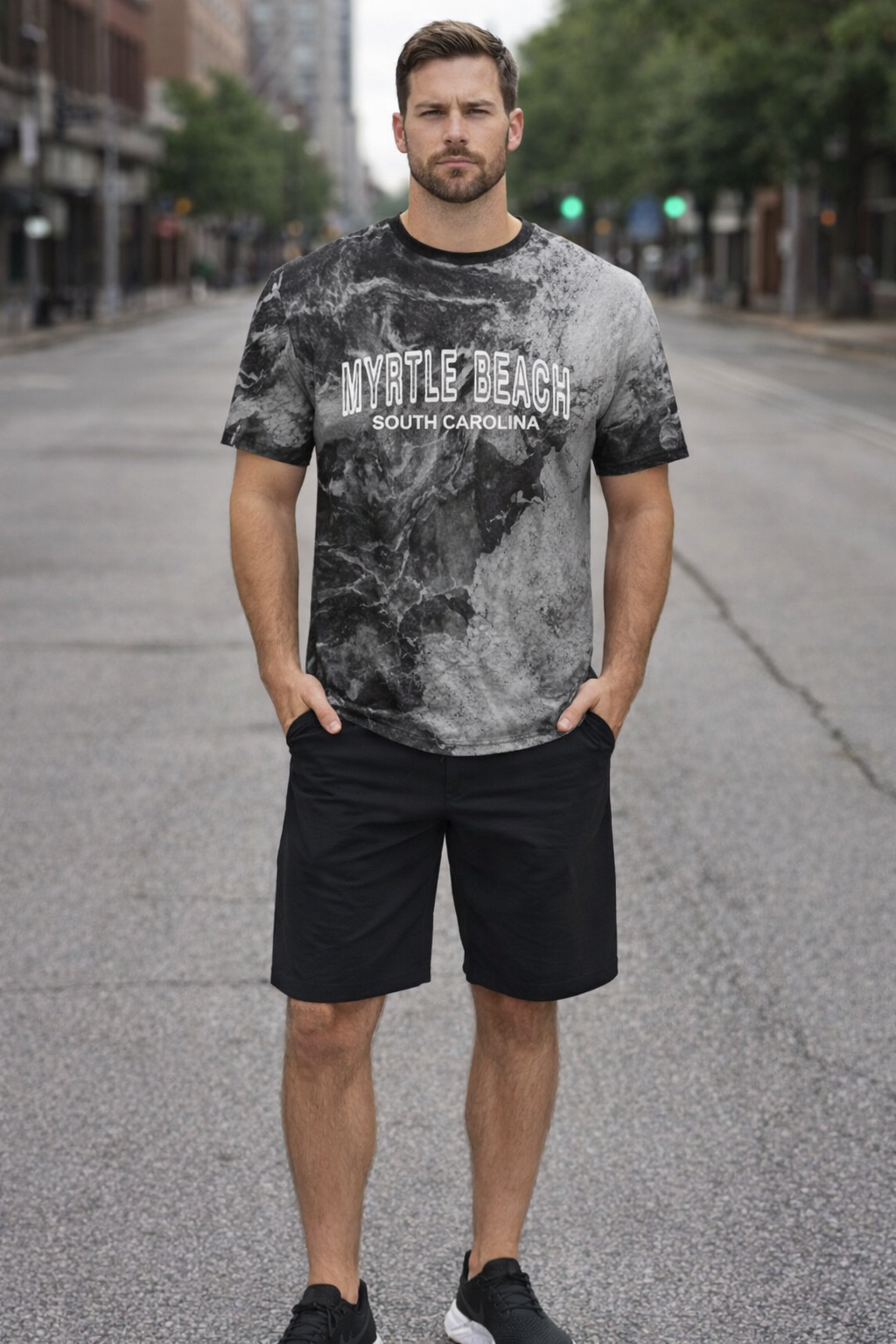 Banana Boat Men's UPF 50+ Printed Shorts Sleeve Performance Tee - Image 2