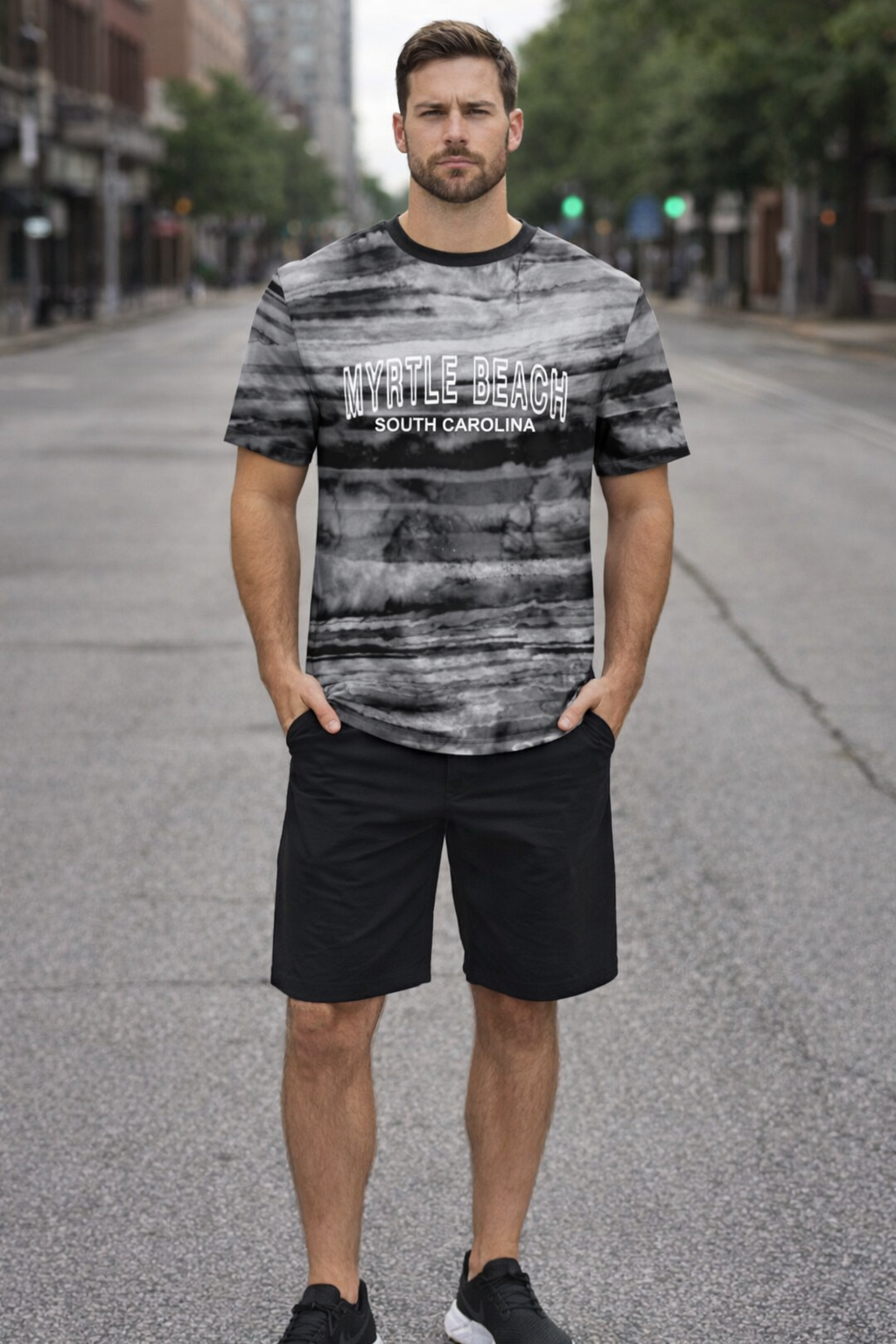 Banana Boat Men's UPF 50+ Printed Shorts Sleeve Performance Tee - Image 6
