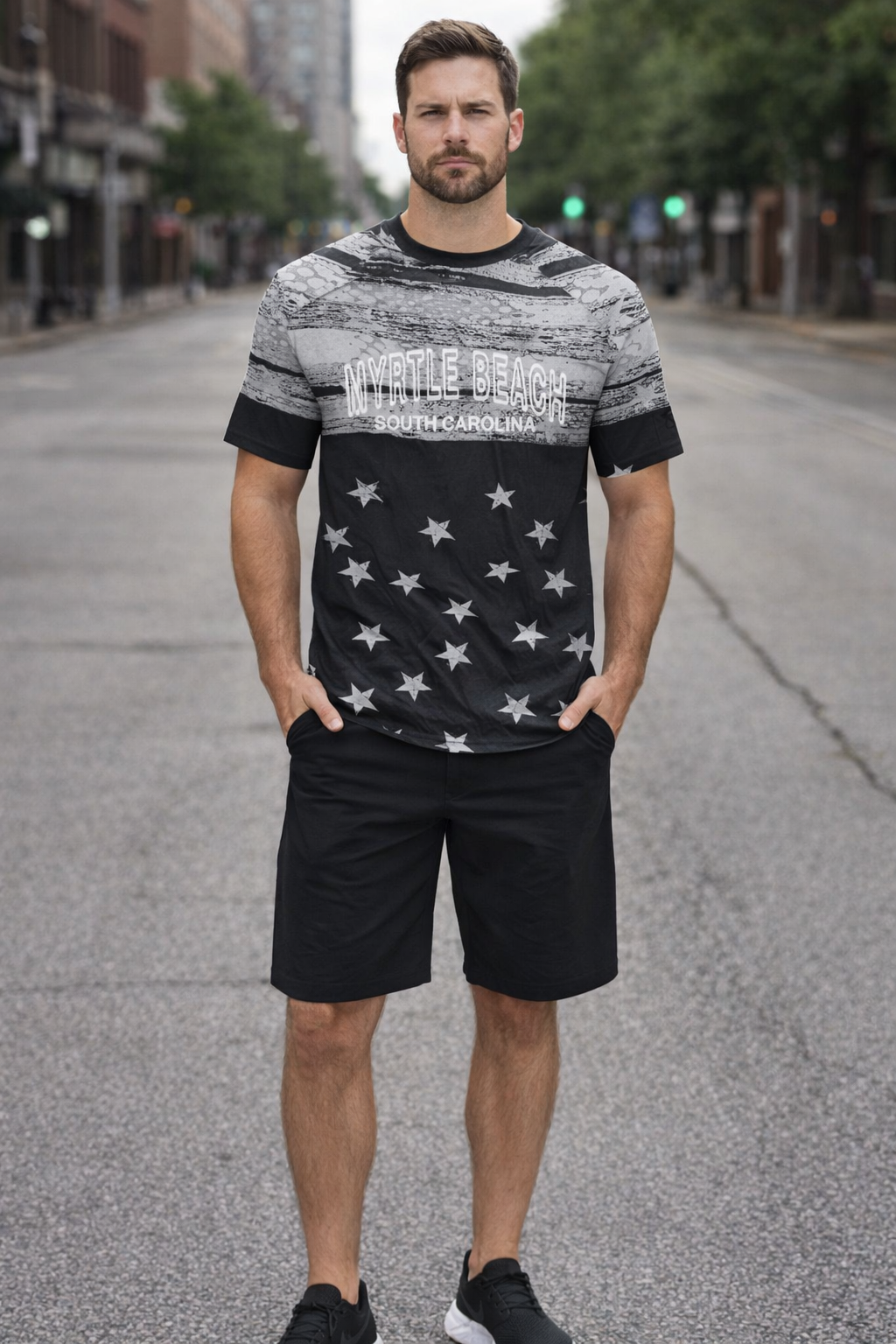 Banana Boat Men's UPF 50+ Printed Shorts Sleeve Performance Tee - Image 3
