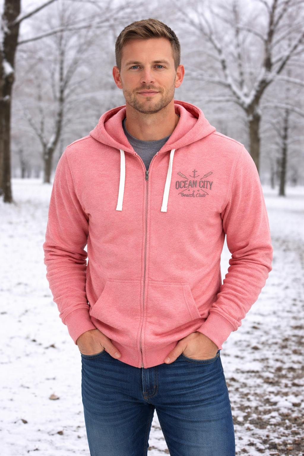 Full Zip Nantucket Hooded Sweatshirt - Image 11