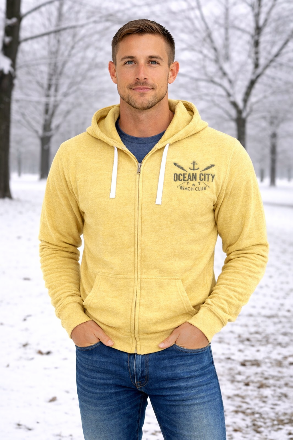 Full Zip Nantucket Hooded Sweatshirt - Image 12