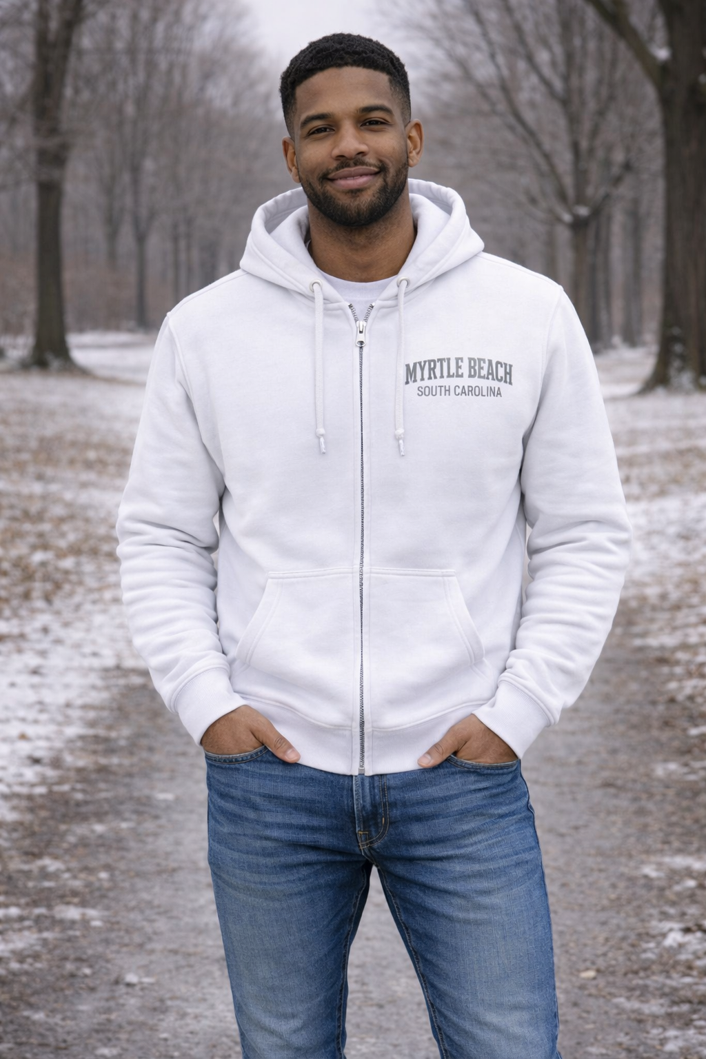 Basix of America Soft Multon Full Zipper Hooded Sweatshirt - Image 5