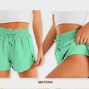 Banana Boat upf50+ Flowy Workout Shorts for lady Gym Yoga Running