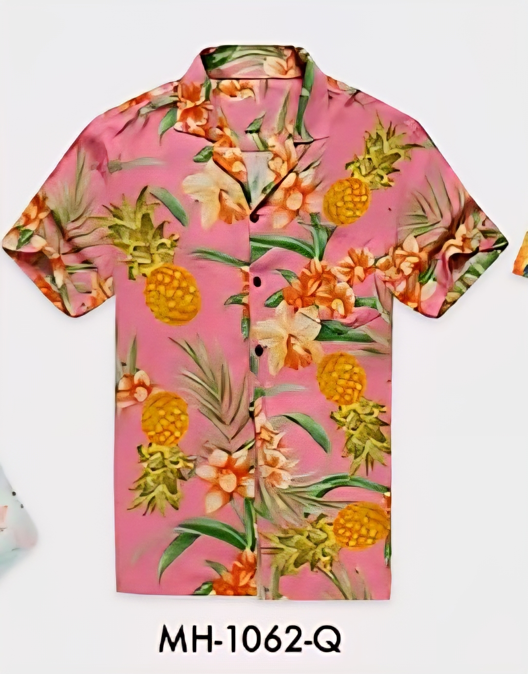 Men Short Sleeve Hawaiian Shirt - Image 2